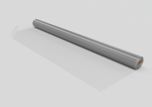 Siatka tkana nierdzewna widok w rolce