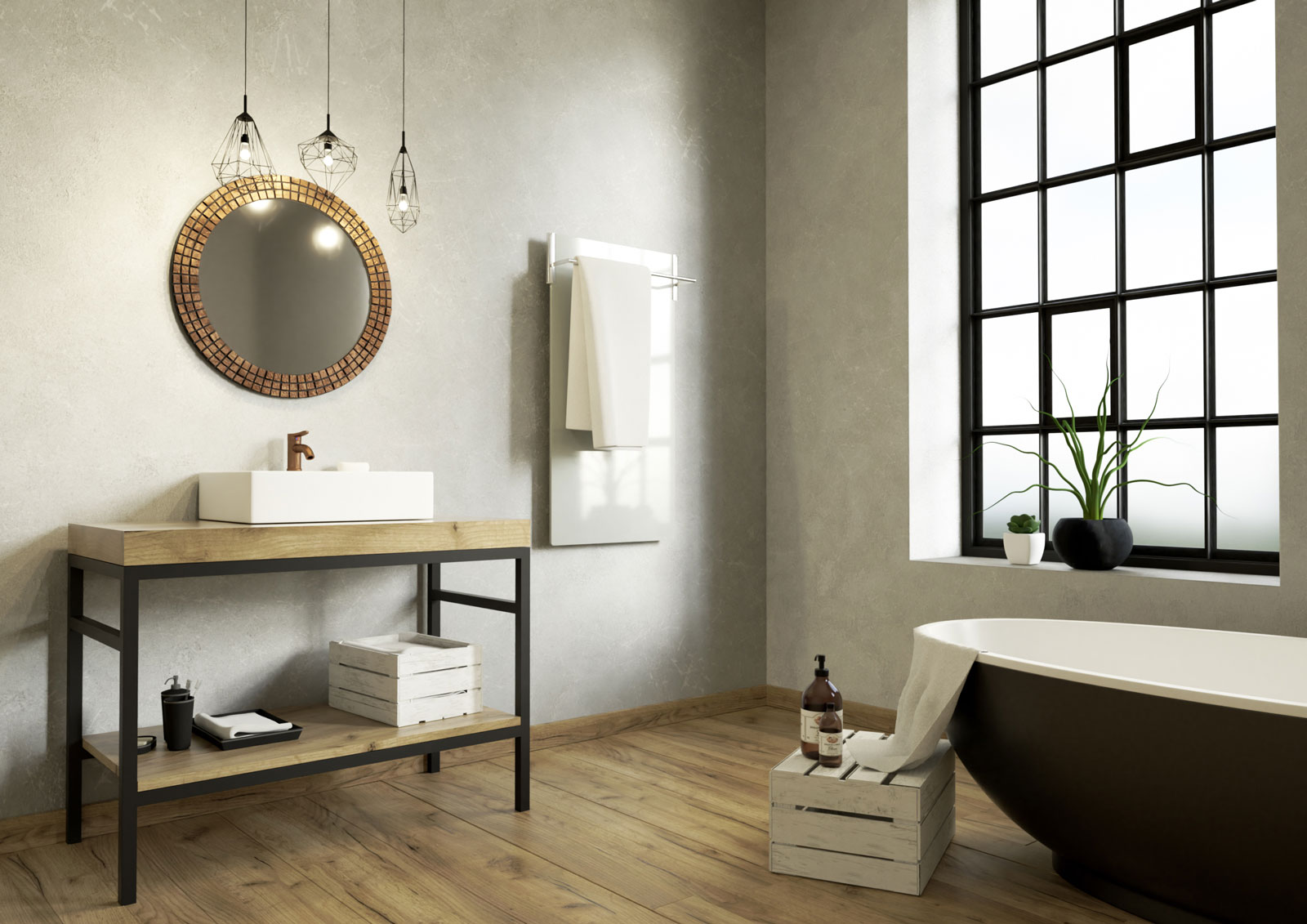 Panel wiszacy w lazience